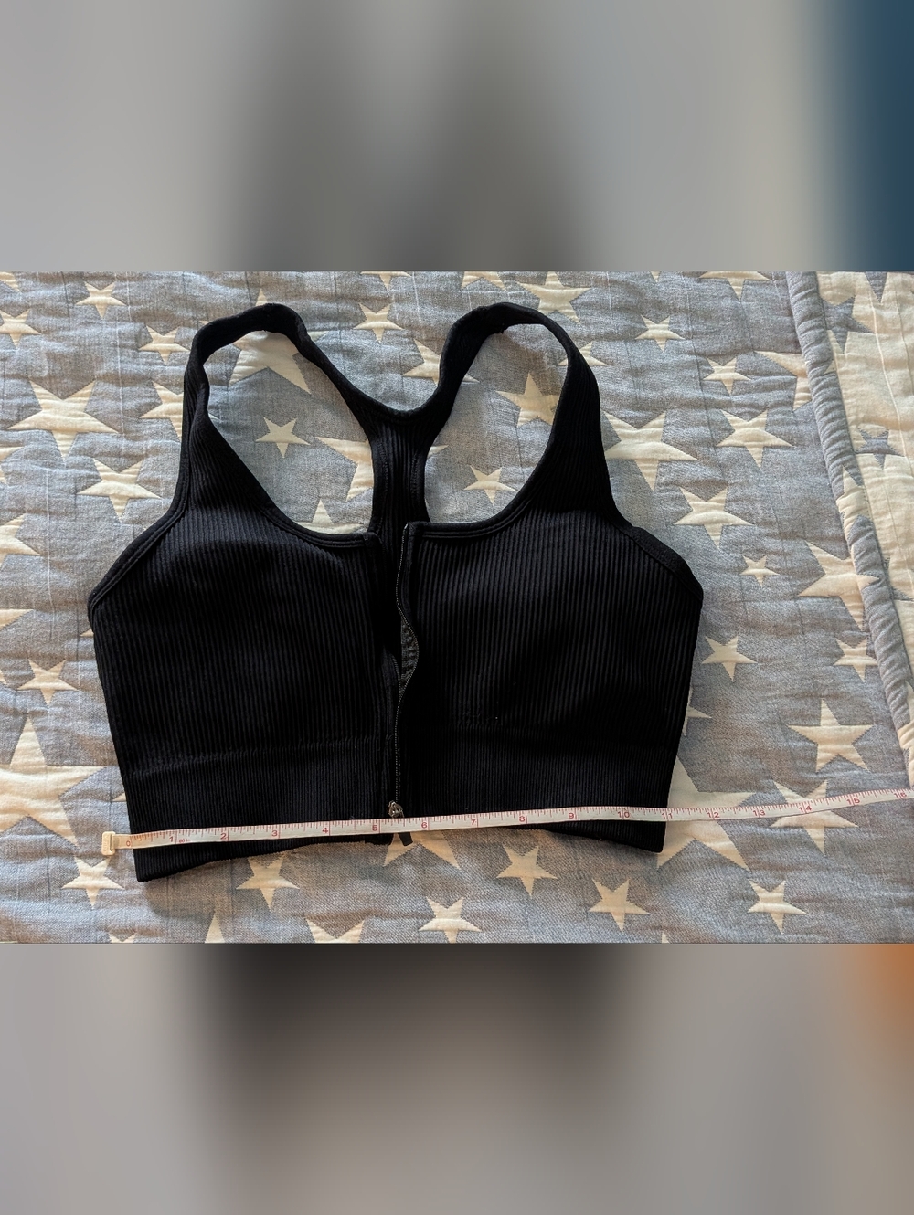 Halara Zip Front Sports Bra 36C